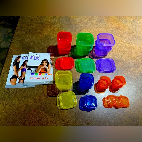 Beachbody Kitchen Beachbody 2 Day Fix Portion Control Containers